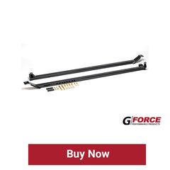 G Force subframe connectors, control arms, and traction bars