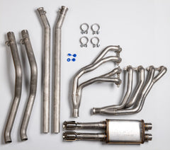 Exhaust system and headers for Porsche 944 swap