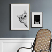 Load image into Gallery viewer, Nordic Cat Canvas Wall Art
