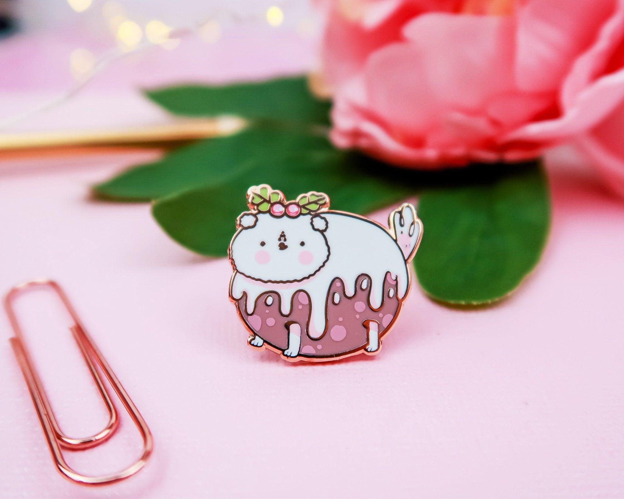 Kawaii Moon and Star Enamel Pin Set – Katnipp Studios