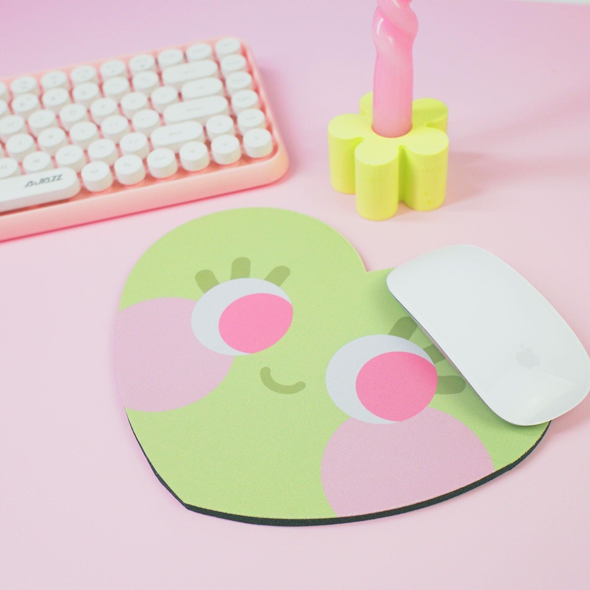 Lilac Chubby Heart Colourful Mouse Pad – Katnipp Studios