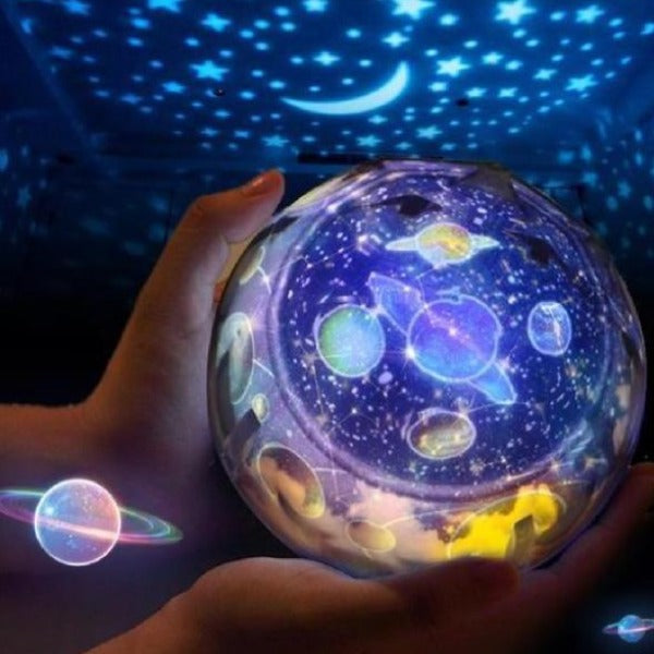 Rotating Galaxy Globe Projector – Galaxy Projector