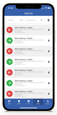 Yukatrack-App-Geofence-Alarm