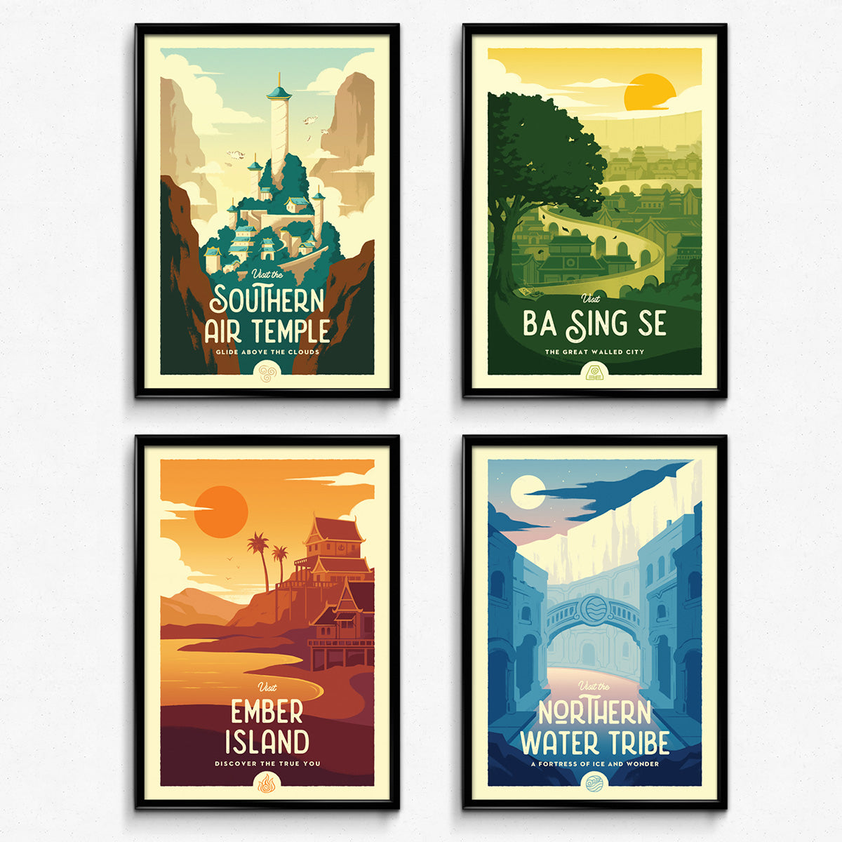 Avatar Retro Travel Poster Bundle – Sylvan Design Co.