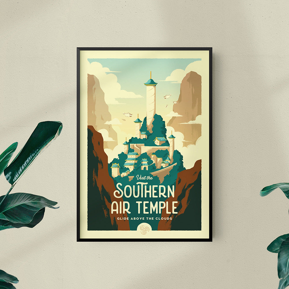 Four Avatar Nations Travel Poster Poster for Sale by cass-ketch