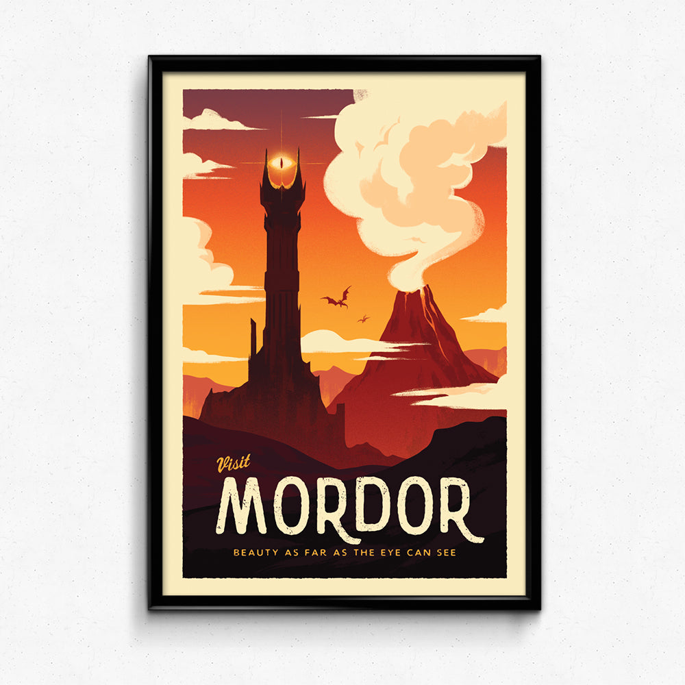 Poster Lord of the Rings - Sauron Tower