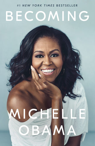 Becoming by Michelle Obama cover photo