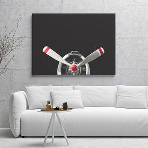 Antique Airplane Propeller Canvas Wall Art - Canvas Prints, Prints for Sale, Canvas Painting, Canvas On Sale
