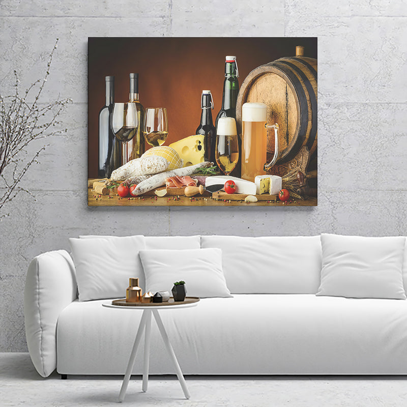 Beer Brewing Wine Making Canvas Wall Art - Canvas Prints, Prints For Sale, Painting Canvas,Canvas On Sale