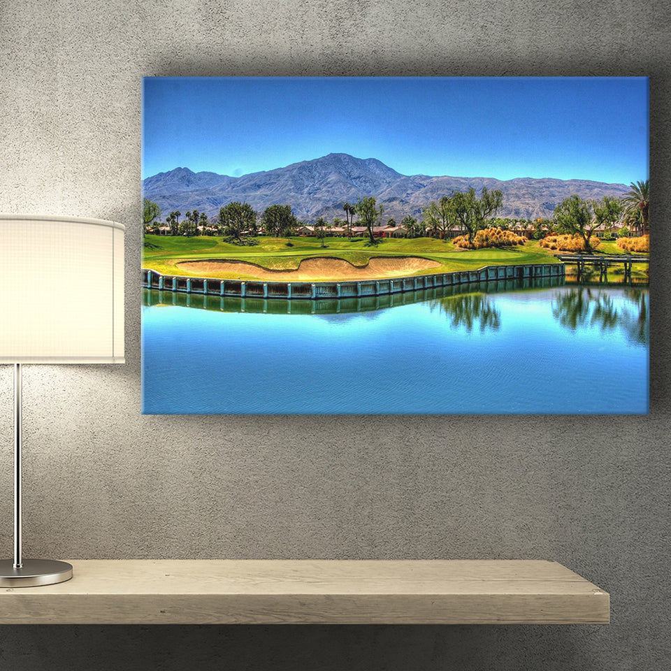 Mountain Golf Course Canvas Prints Wall Art - Painting Canvas, Art Prints, Wall Decor, Home Decor, Prints for Sale