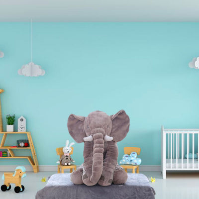 Peluche Elephant Gris 80 Cm Mon Petit Elephant