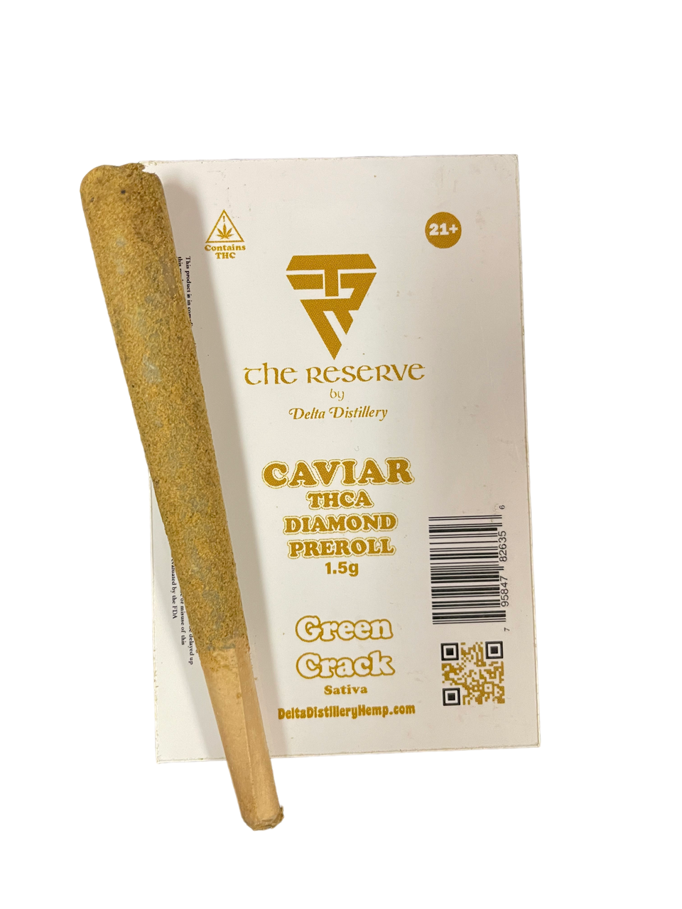 THE RESERVE CAVIAR THCA DIAMOND PRE-ROLL 1.5G