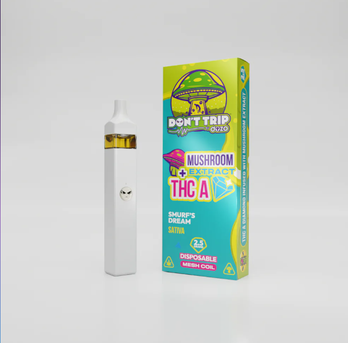 Dozo Don't Trip Mushroom Gummy Plus THC-A Vape Reviews