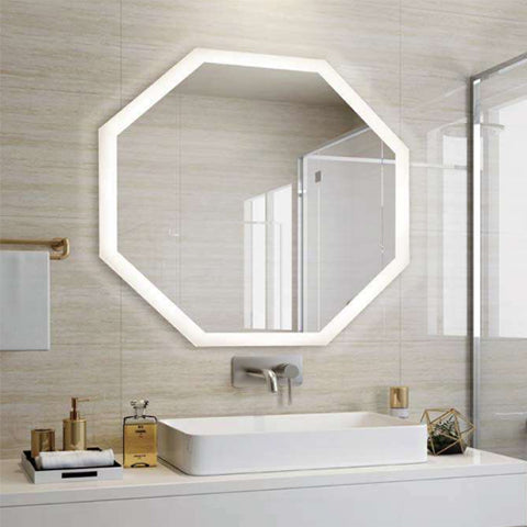 best bathroom mirror shape 4 - octagonal