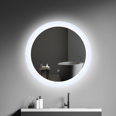 best bathroom mirror shape 2 - round