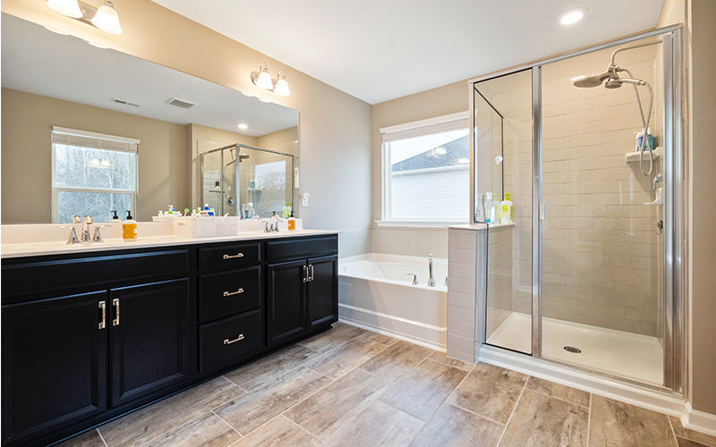 steps for remodeling a bathroom: Installation of Fixtures