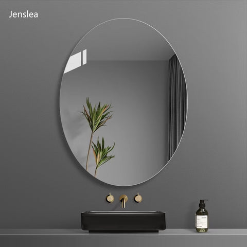 traditional oval mirror