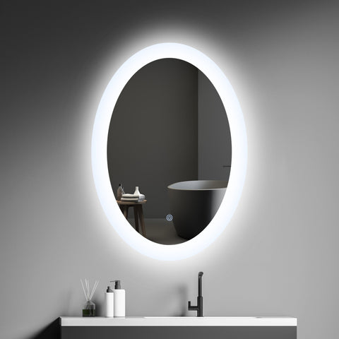 mirplus oval lighted mirror