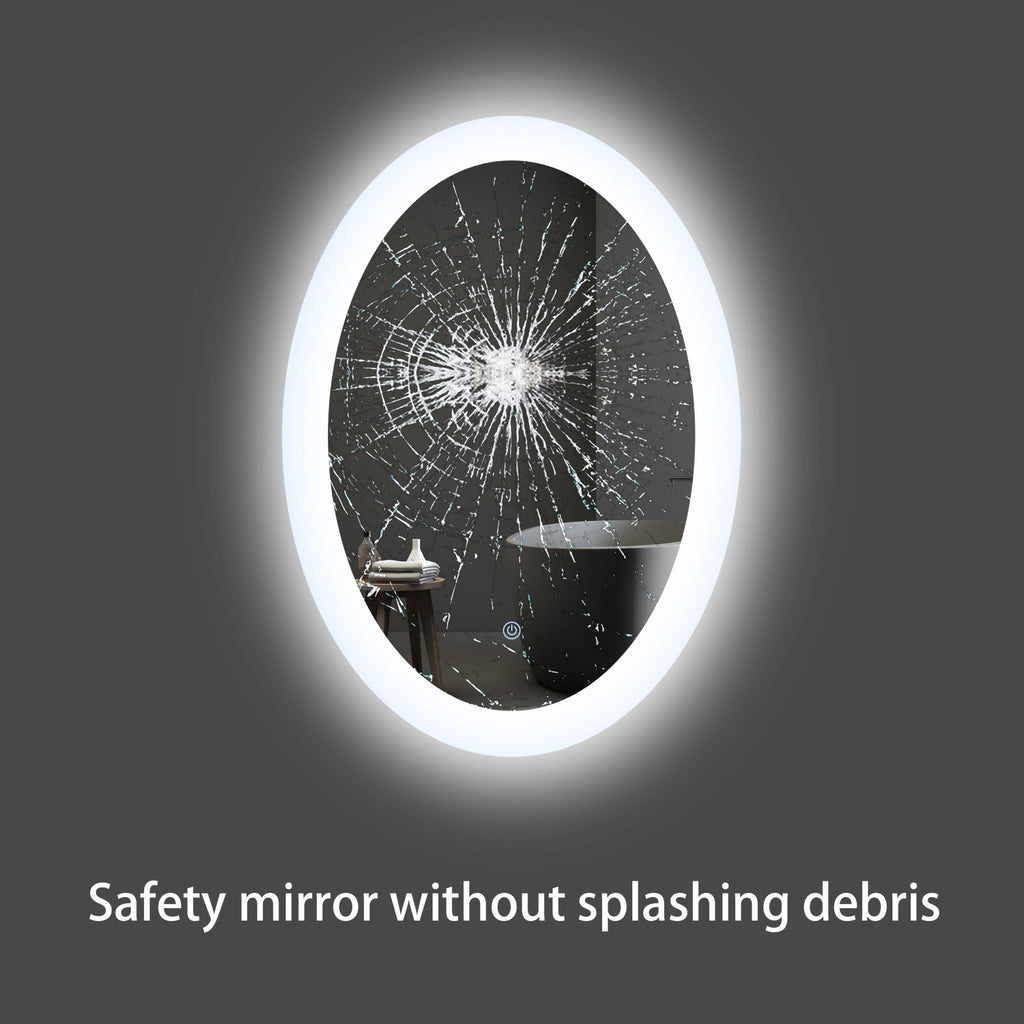 Explosion-proof:  a safe mirror