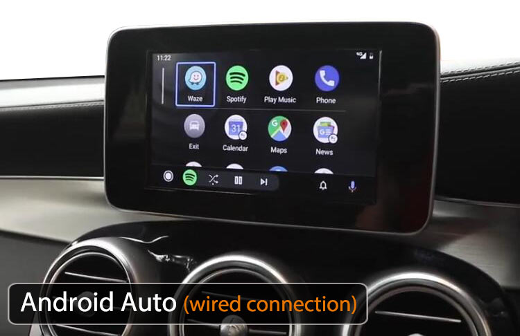 Mercedes Benz Android Auto function