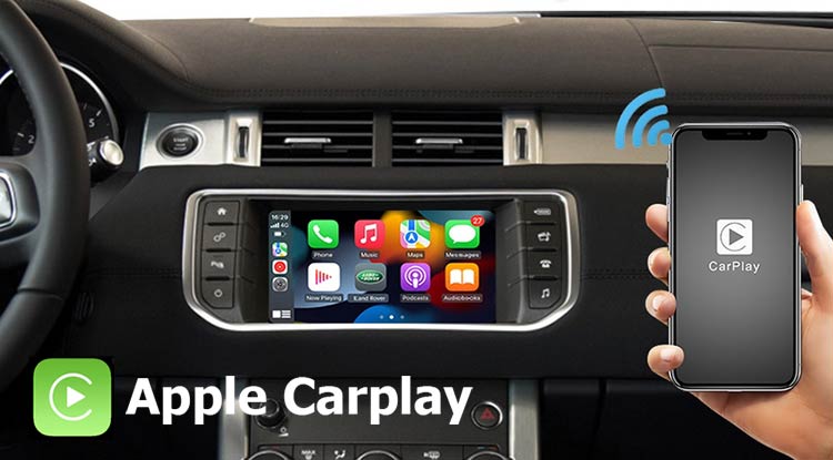 Wireless Apple CarPlay and Android Auto Interface for 2013-2016 Land Rover  Range Rover L405 and Range Rover Sport L494