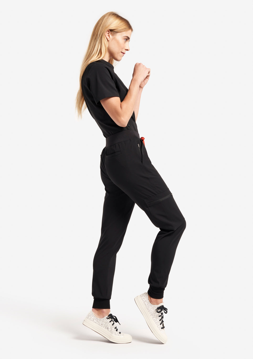 The Hatton - Hunter Green Jogger Scrub Pants for Women