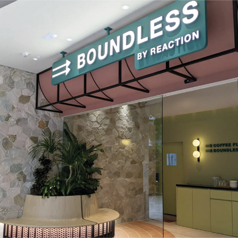 Boundless Cafe Tsuen Wan Front Door