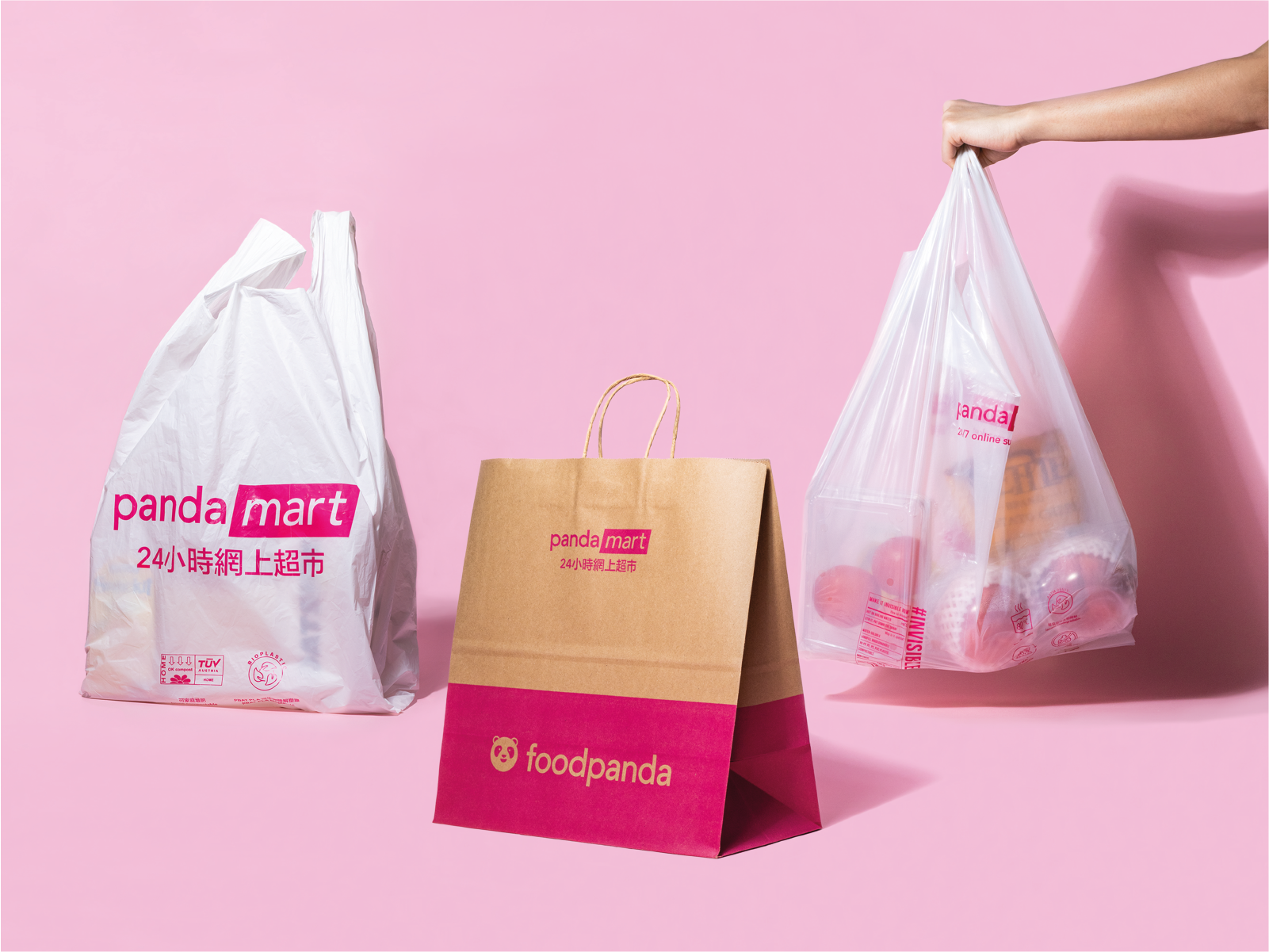 all pandamart stores have switched to eco-friendly shopping bags