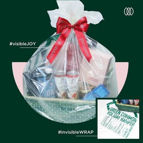 Green Common XMAS Hampers in #INVISIBLEBAG