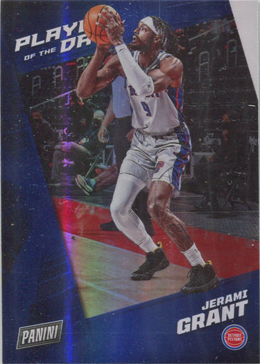 Panini Player of the Day 2021-22 Rainbow Parallel Base Card 14 Jerami Grant