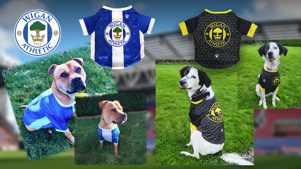 Wigan Athletic FC Pet Jersey - Home and Away – Dougs World