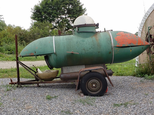 Human-powered submarine built by George Kittridge.