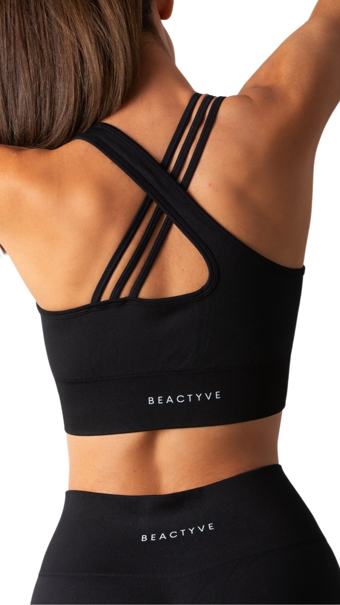 CLASSIC FIT RACERBACK BRA - ONYX – AZUR FIT®