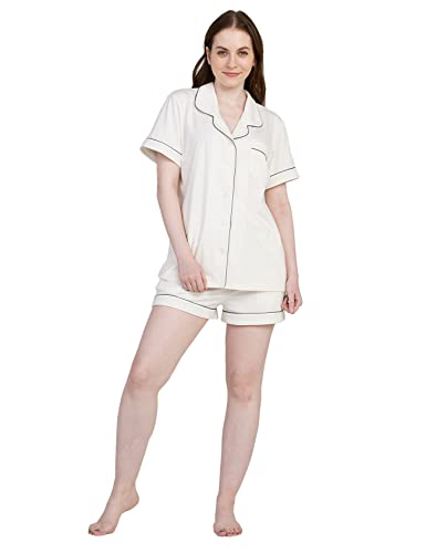 U2SKIIN Pajama Pants for Women, Lightweight Lounge Sleepwear Pj Bottoms,  (Pink/Light Grey Mel, S)