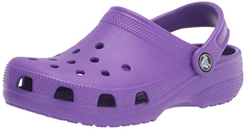Crocs Unisex Classic Clog, Neon Purple, 9 US Women - My CareCrew