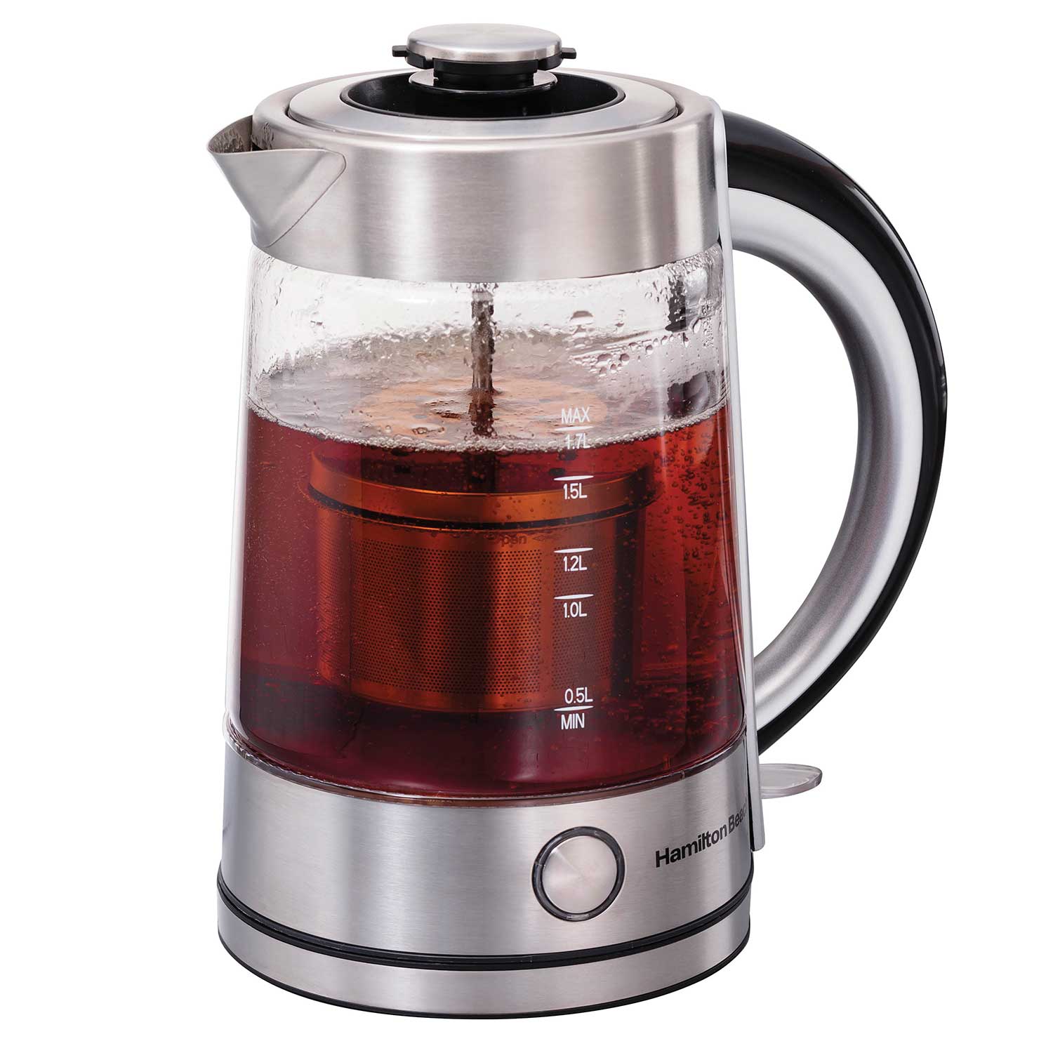 Hamilton Beach Compact 1 Liter Glass Kettle - 40930