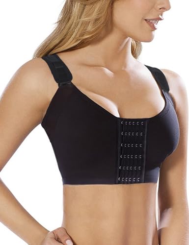 Front Closure Full Coverage Back Support Posture Corrector Bras for Women  2024 - $21.99