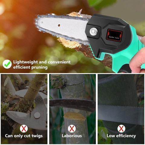 ChainsawPro™ - Wiederaufladbare Mini-Elektro-Kettensäge