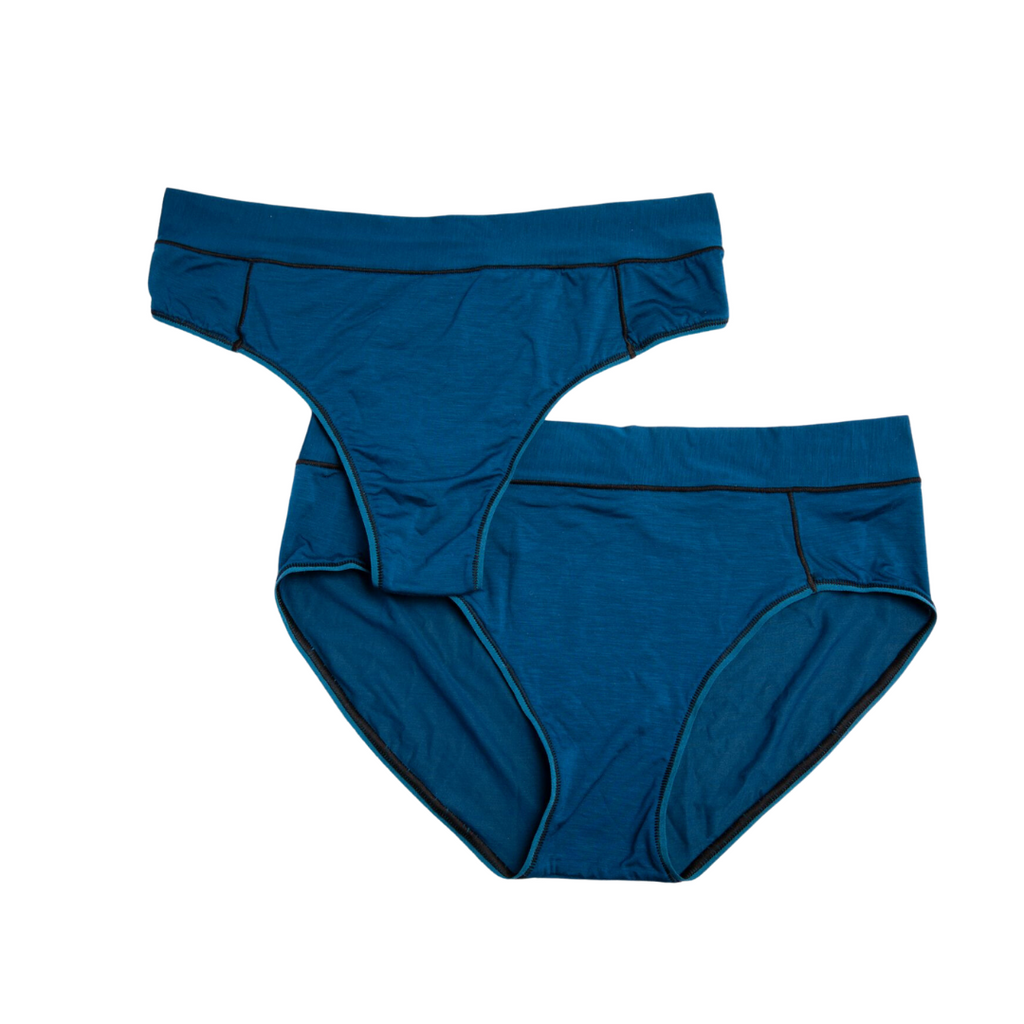 JDEFEG Plus Size Thongs Lot Womens Underpant Comfort Pattern Panties Rise  Soft Panties Underpants Seamless Womens Underwear Size 7 Polyester Blue L 