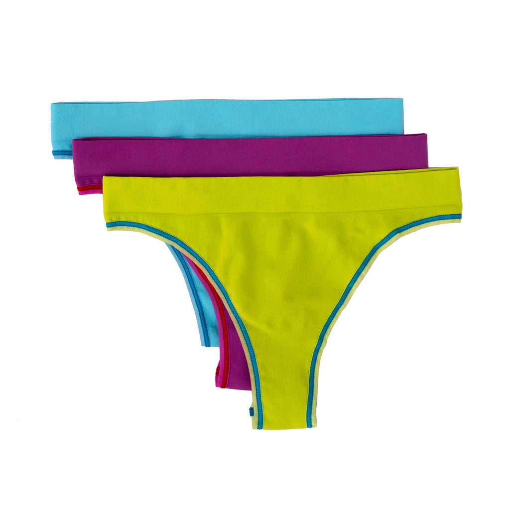 Women's Active Briefs - Tropi Bird Graphic: Stingray Mauve / Small