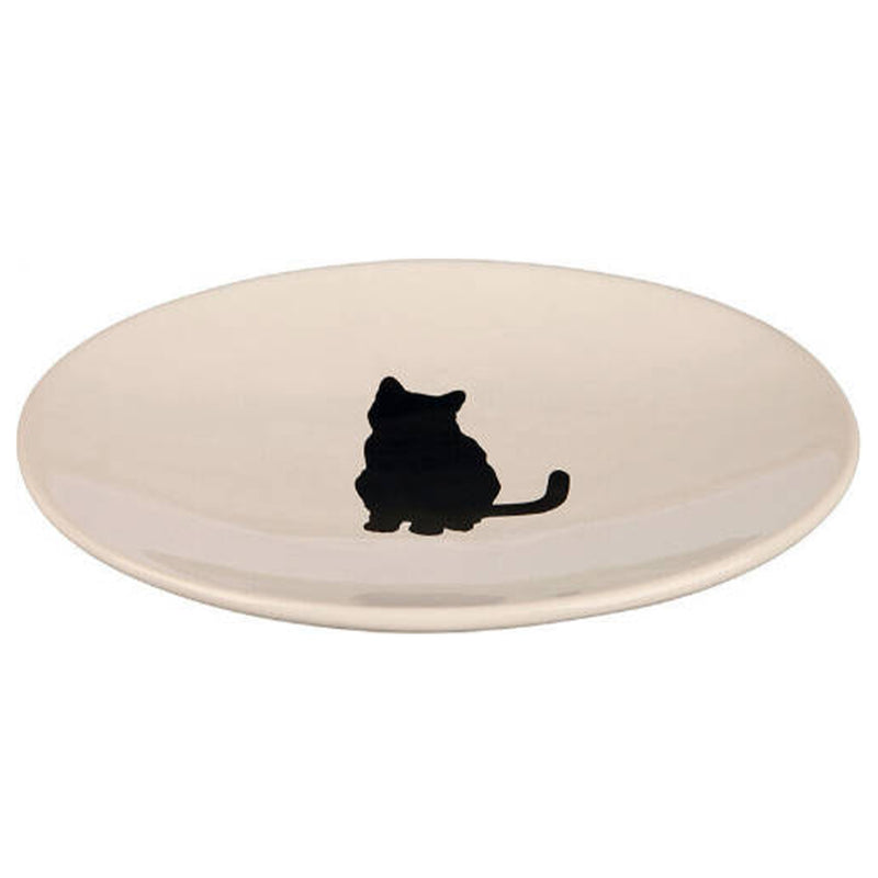 TRIXIE™ Ceramic Bowl - kerámia lapostányér macskák részére