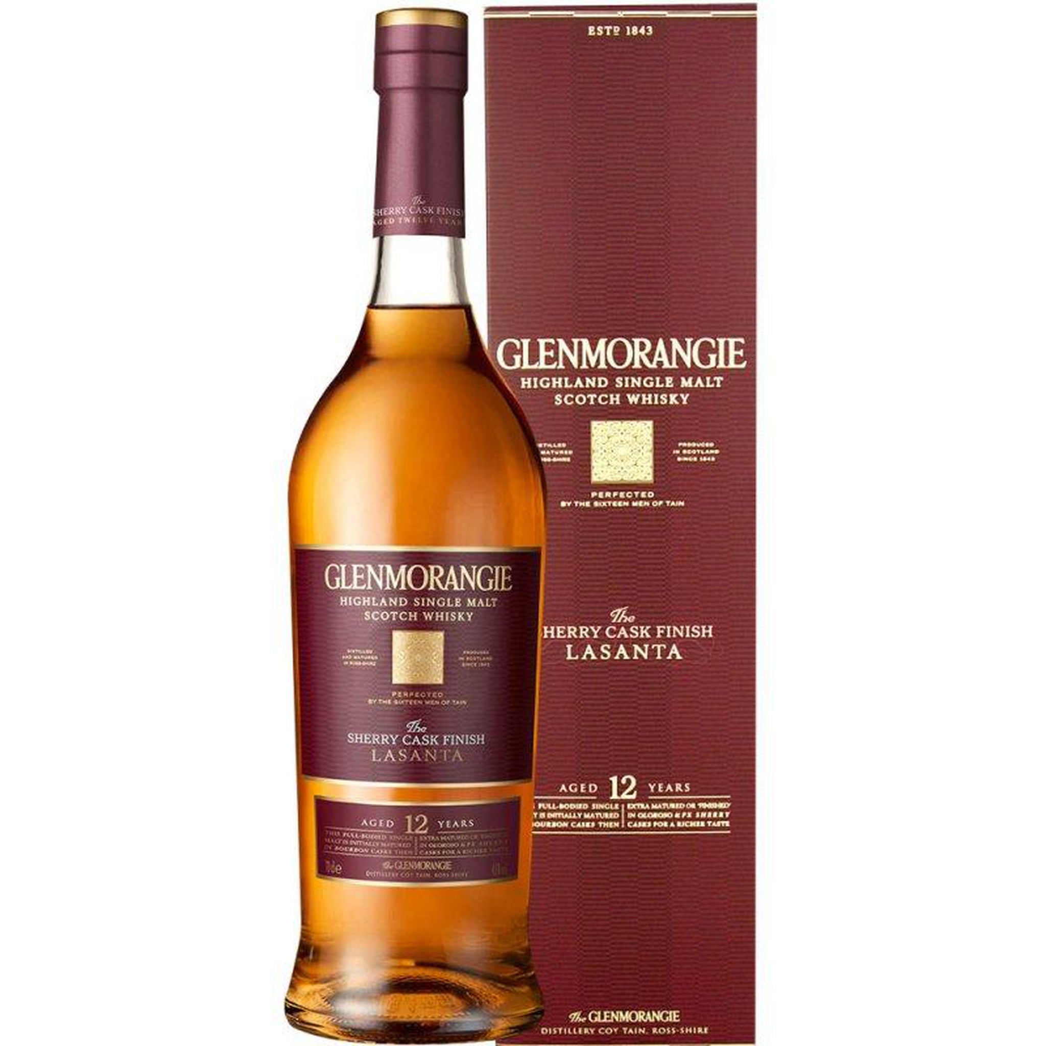 Mr. Booze.dk Glenmorangie "Lasanta" Highland Single Malt Scotch (70 cl.)