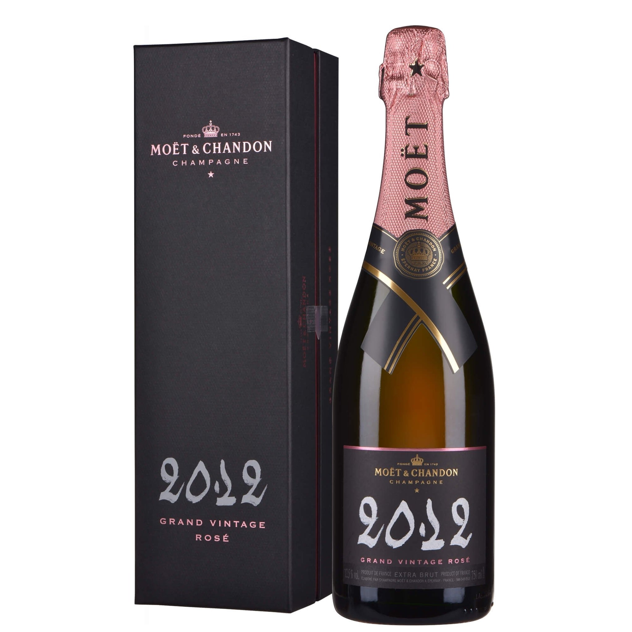 Mr. Booze.dk Moët & Chandon Champagne Vintage Rosé 2012 (GB) (75 cl.)