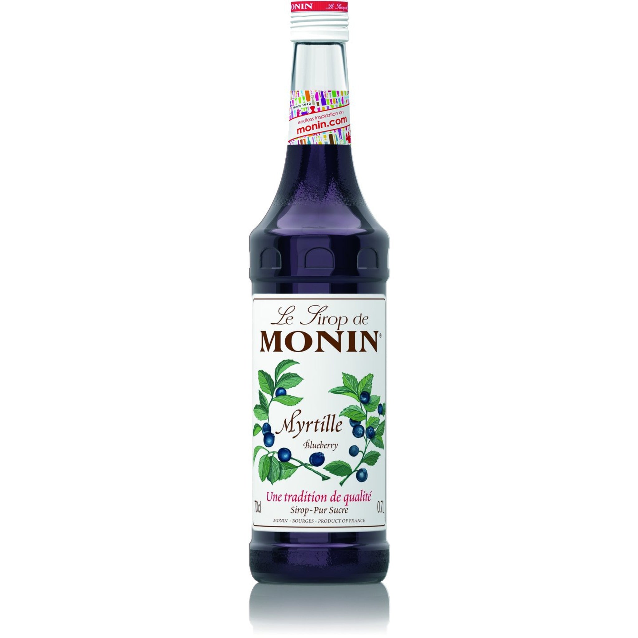 Mr. Booze.dk Monin Syrup Blueberry / Blåbær (70 cl.)
