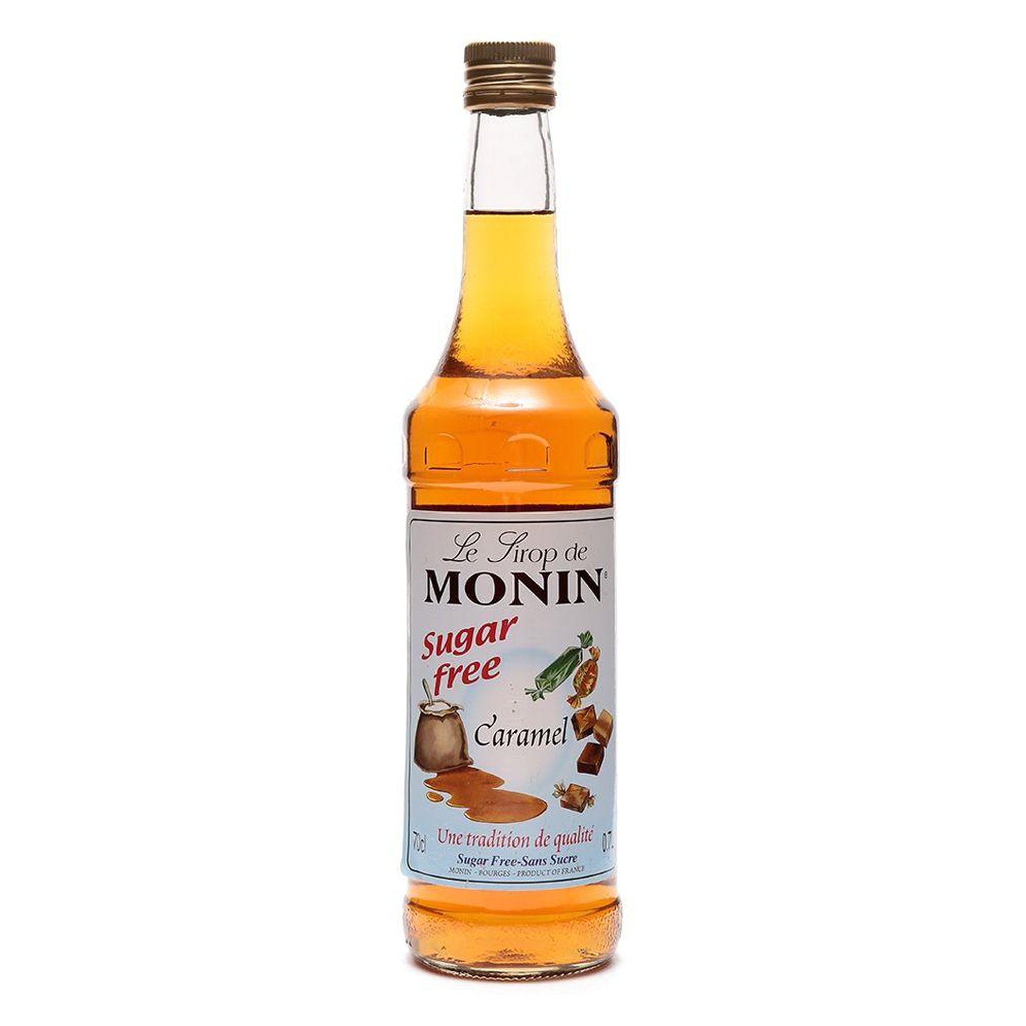 Mr. Booze.dk Monin Syrup Caramel/Karamel, Sukkerfri (70 cl.)