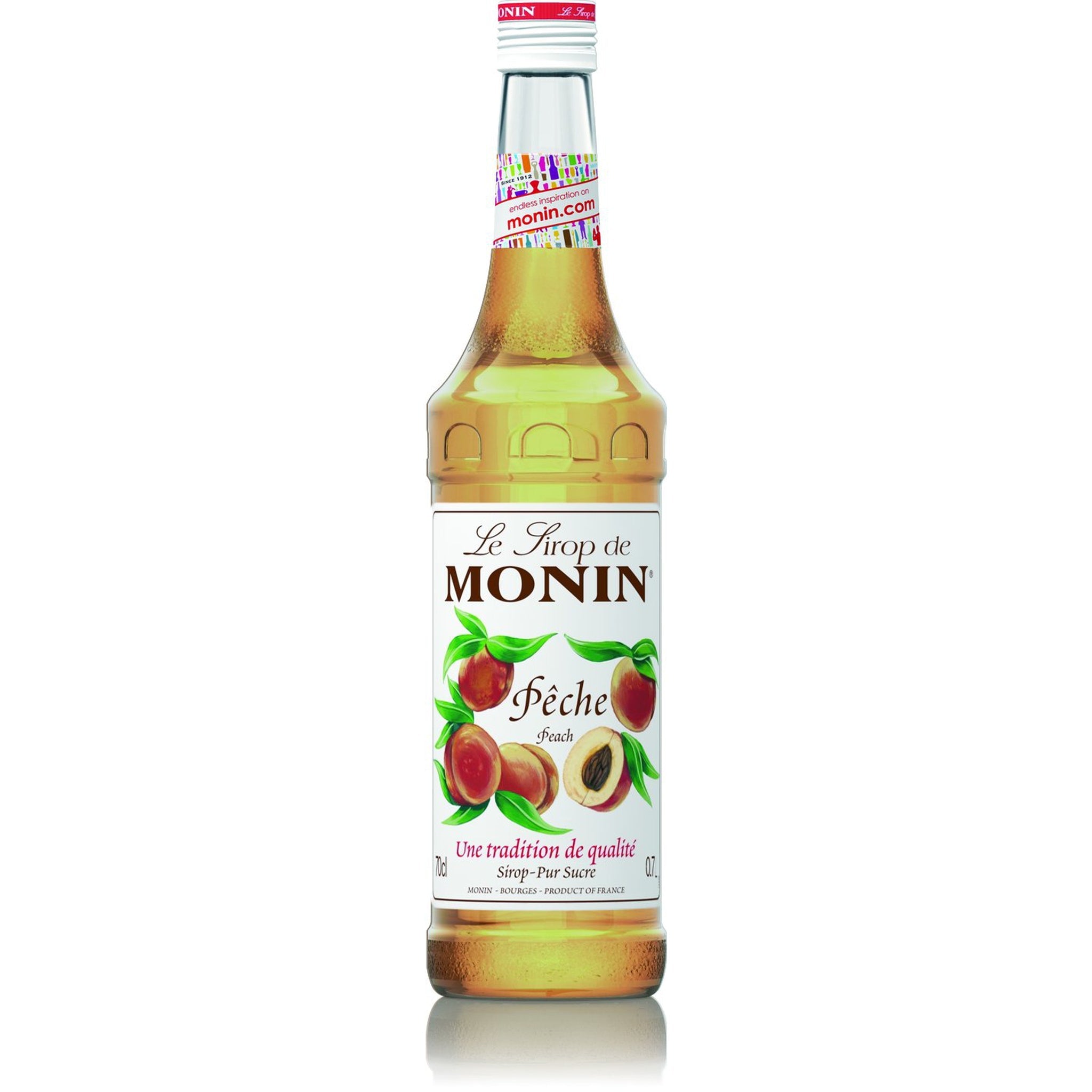 Mr. Booze.dk Monin Syrup Peach / Fersken (70 cl.)