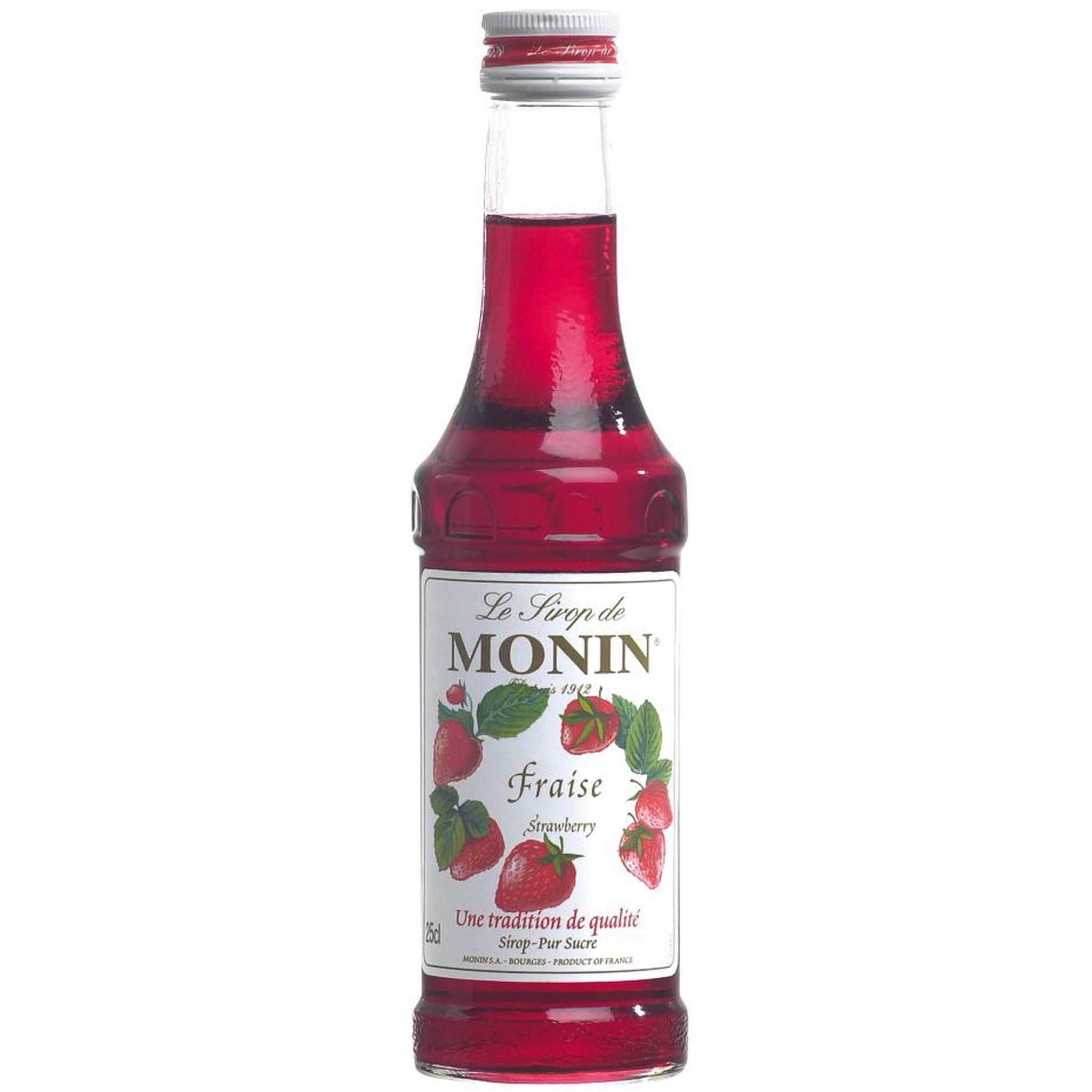 Mr. Booze.dk Monin Syrup Strawberry / Jordbær (25 cl.)
