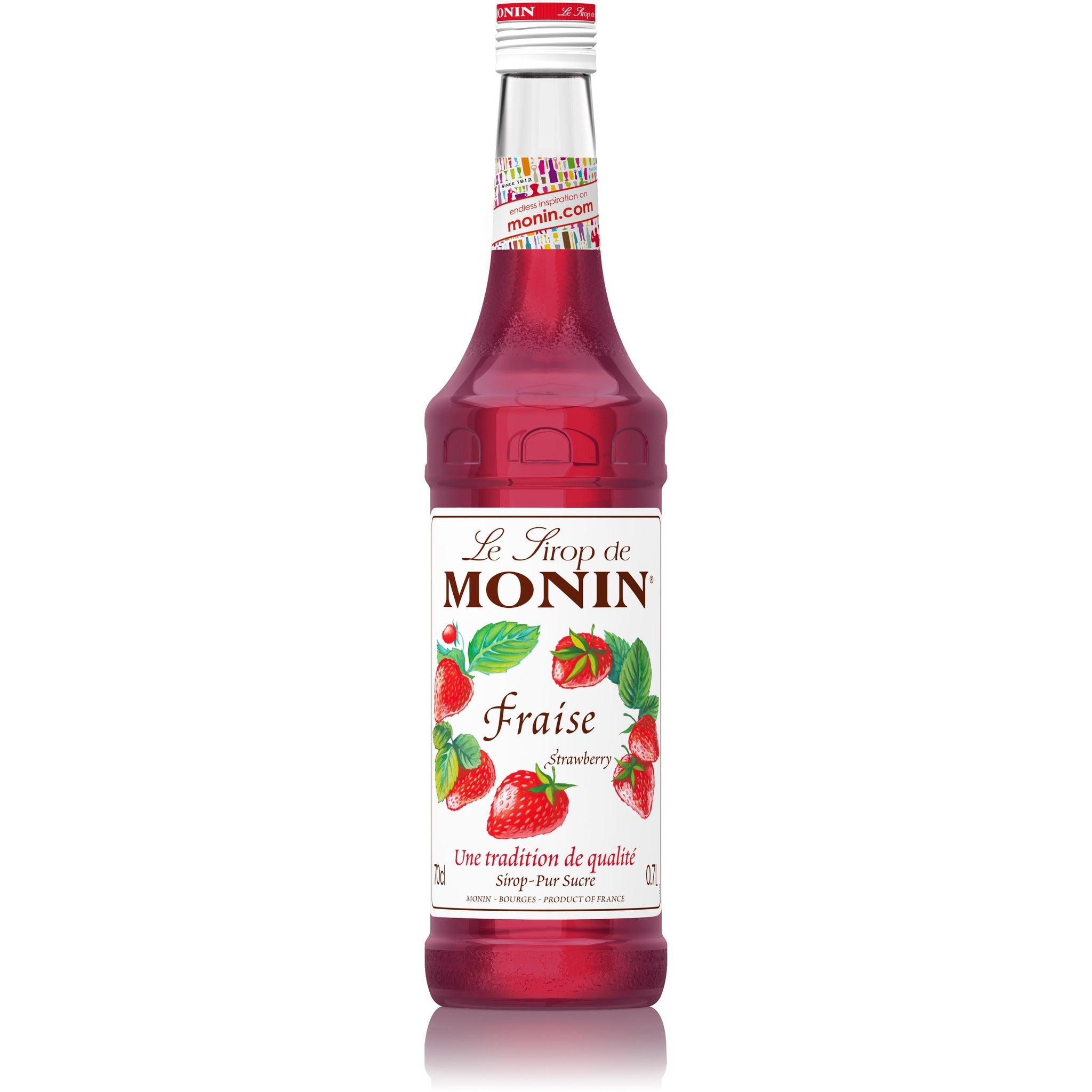 Mr. Booze.dk Monin Syrup Strawberry / Jordbær (70 cl.)