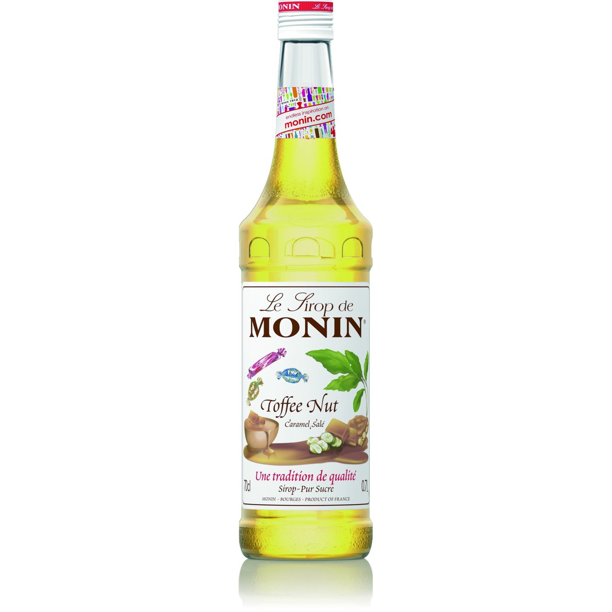 Mr. Booze.dk Monin Syrup Toffee Nut / Flødekaramel (70 cl.)