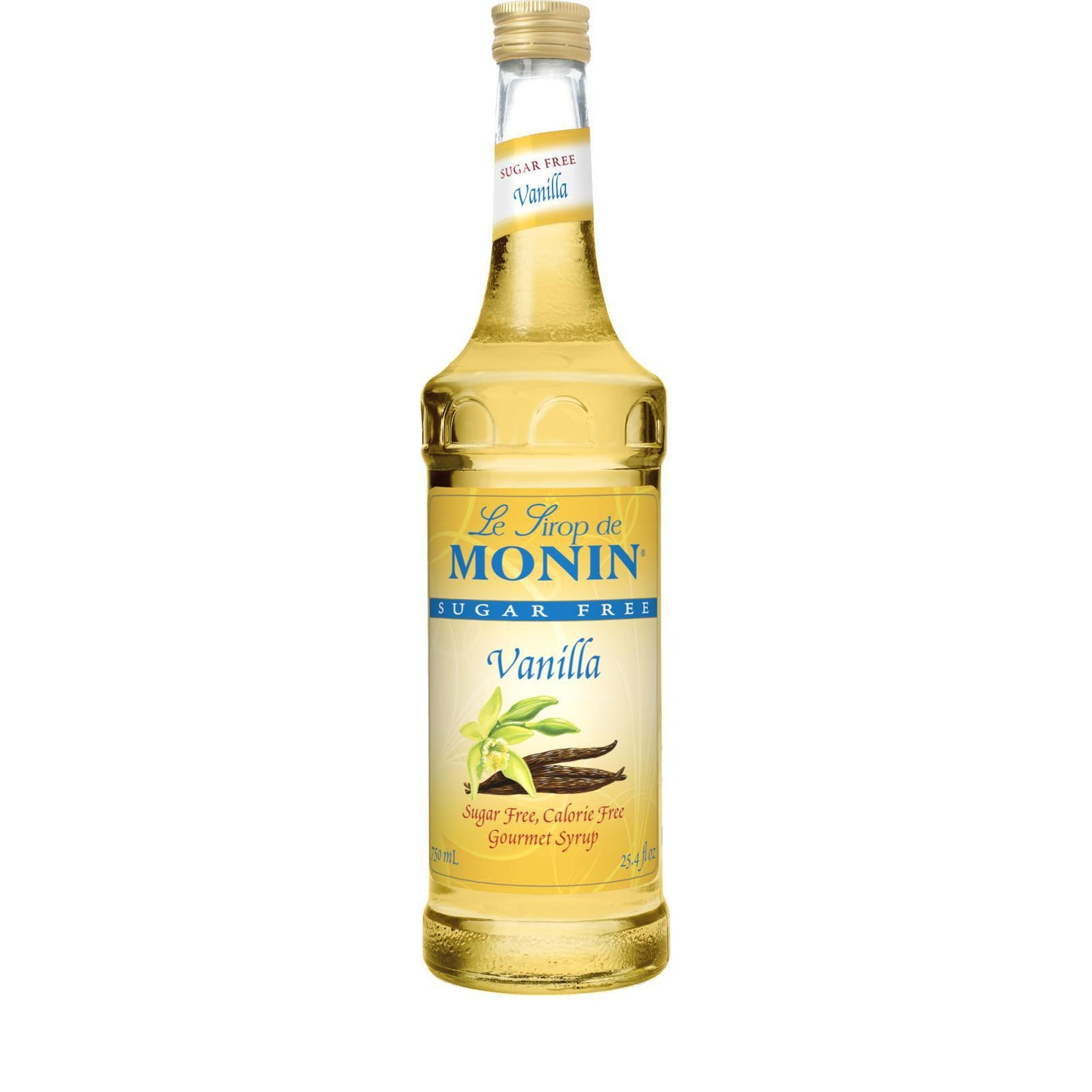 Mr. Booze.dk Monin Syrup Vanilla / Vanille, Sukkerfri(70 cl.)